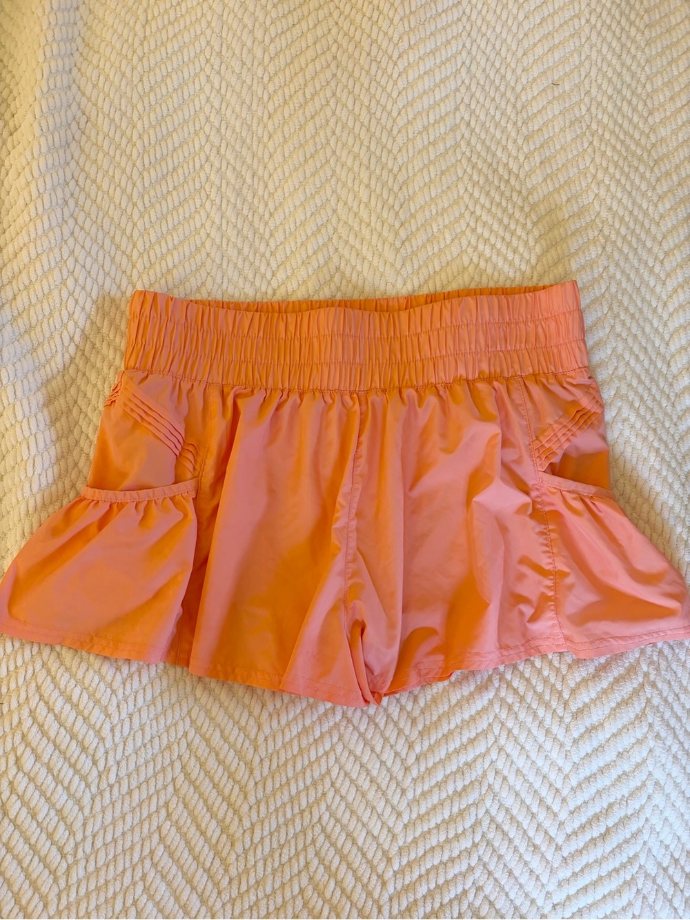 Free People “Get Your Flirt On” shorts from the movement collection L